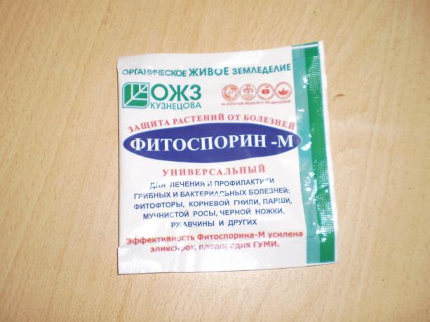 Fitosporin -M - Kemiska gödselmedel för skydd mot sjukdomar