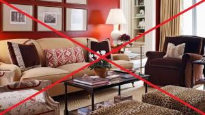 7 vanligaste misstag som bör undvikas när du placerar hem möbler.