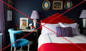 5 klassiska misstag som gjorts vid målning sovrum väggar. Och deras lösningar
