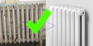 Vad radiatorer placeras i en lägenhet: redo att betala böter efter byte?