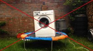 Varför inte kasta en gammal tvättmaskin. 6 enkla steg sin "rehabilitering"