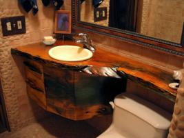 Vad kan ersätta den vanliga möbler till badrummet. 5 alternativa lösningar