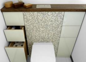 Som med 5 design tips, estetisk och praktisk funktion utrymme att lägga till din lilla toalett