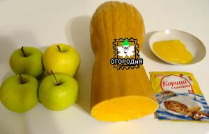 Mjuk äppel pumpa NEchipsy med kanel och honung