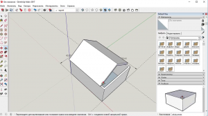 4 lektioner av 3D modellering. Programmet SketchUp