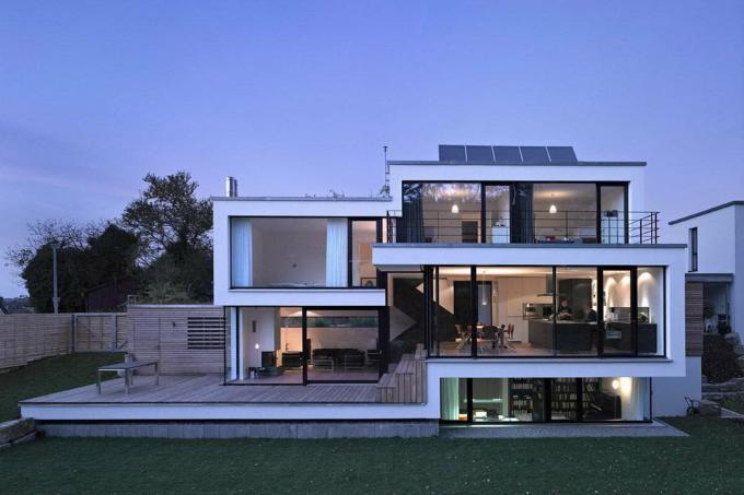 Huset i stil med minimalism