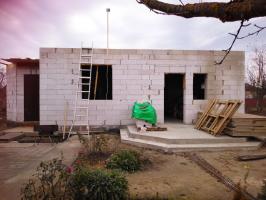 Att bygga ett hus (förberedelse för murade väggar)
