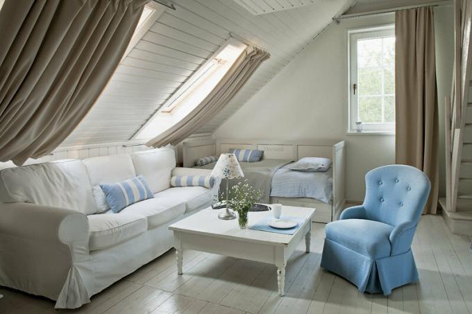 Sovrum i ljusa färger. Fotokälla: foto-interiors.com