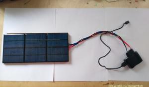 Collect laddning från solpaneler
