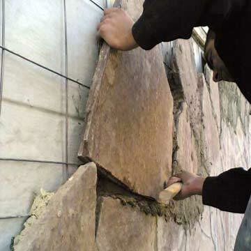 Finishing fasaden av lättbetong sten. Foton från tjänsten Yandex bilder