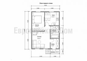 House 6x8 förvåna dig perfekt genomtänkt plan!